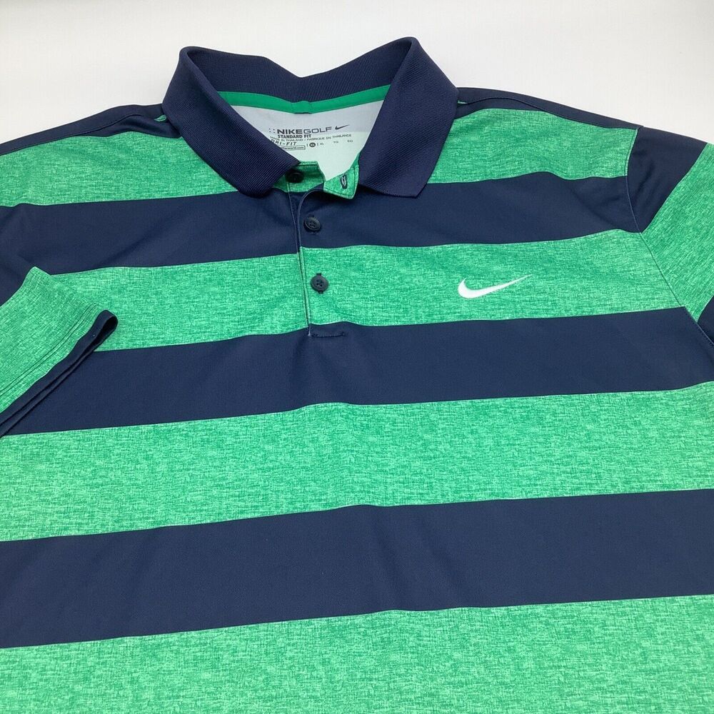 Nike Golf Mens Standard Fit Short Sleeve Dri Fit‎ Golf Polo Size XL